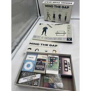 Mind The Gap Board Game A Trivia Game For The Generations- Family Ages 10+ New